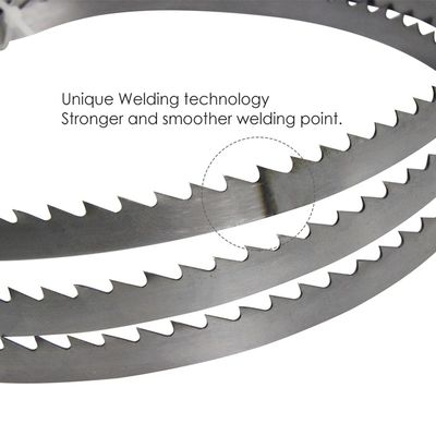 15-28mm Dentes espaciados banda de cuchilla de acero vertical vió cuchilla bimetal para cortar madera