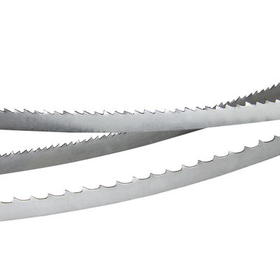 Alta frecuencia soldada banda horizontal de corte de la hoja de sierra Dentes con espaciado de 15-28 mm para madera