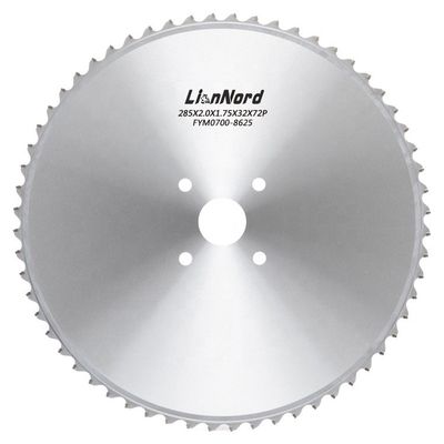 Cuchilla de sierra fría circular de aleación de soporte personalizado para corte de metal de alta precisión