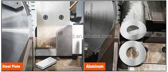 TCT Cuchilla circular de sierra en frío para cortar metales 285*1,75*32mm espesor de la hoja 1,7-2.0