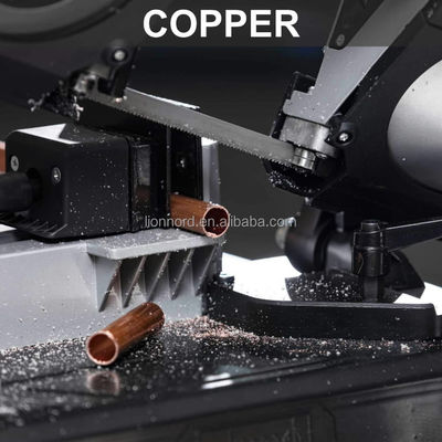Máquina portátil de sierra de banda con ajuste automático de velocidad para el corte de metal y madera