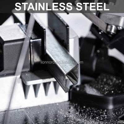 Máquina portátil de sierra de banda con ajuste automático de velocidad para el corte de metal y madera