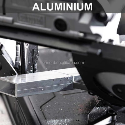 Máquina portátil de sierra de banda con ajuste automático de velocidad para el corte de metal y madera