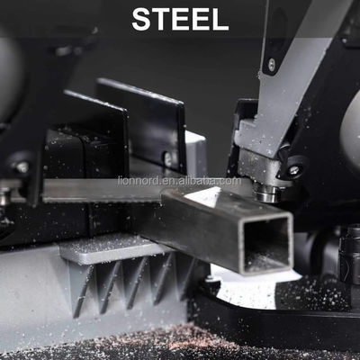 Máquina portátil de sierra de banda con ajuste automático de velocidad para el corte de metal y madera