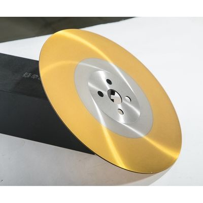 Cuchilla de sierra circular HSS con recubrimiento de Ti para corte de madera Soporte OEM personalizado