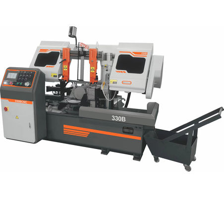 Máquina automática de corte de metal CNC para barras y tuberías de acero con motor potente