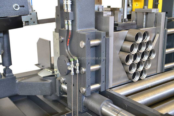 Máquina automática de corte de metal CNC para barras y tuberías de acero con motor potente