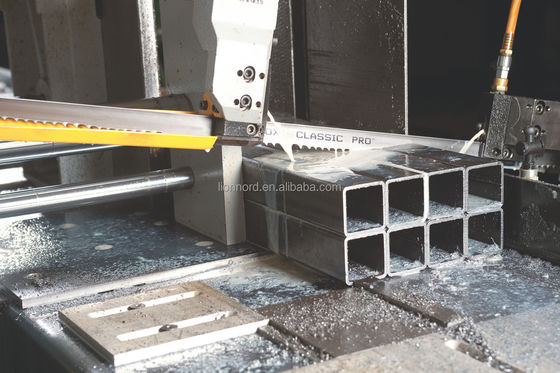 Máquina automática de corte de metal CNC para barras y tuberías de acero con motor potente