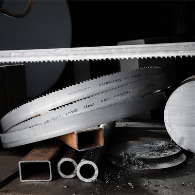 Presa en frío superior M42 BI-Metal Cutting Band Saw Blade para barras y tubos de acero inoxidable