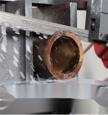 Cortar con precisión de barra de acero inoxidable y tubería con 0.042in espesor de la cuchilla