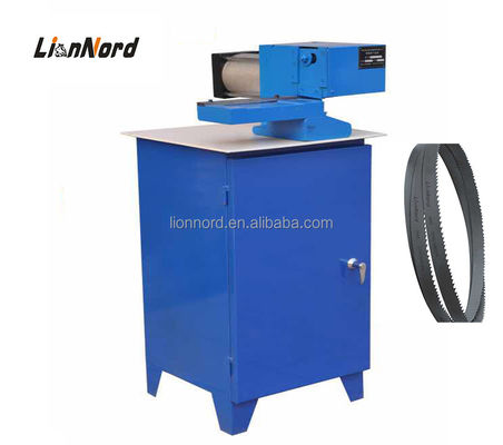 Agudice sus hojas con nuestra máquina de soldadura y afilado de hojas de sierra de banda de bi-metal