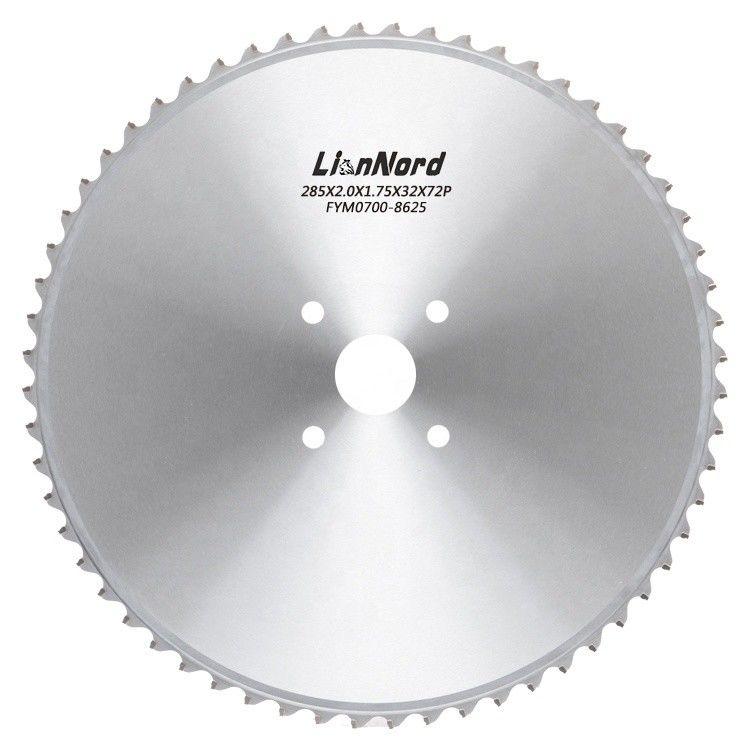 Cuchilla de sierra fría circular de aleación de soporte personalizado para corte de metal de alta precisión