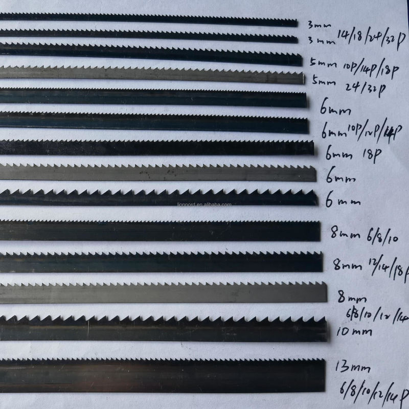 0.6mm Cuchilla de sierra de corte de metal 3mm 5mm 6mm 8mm 10mm 13mm para el corte de madera y plástico